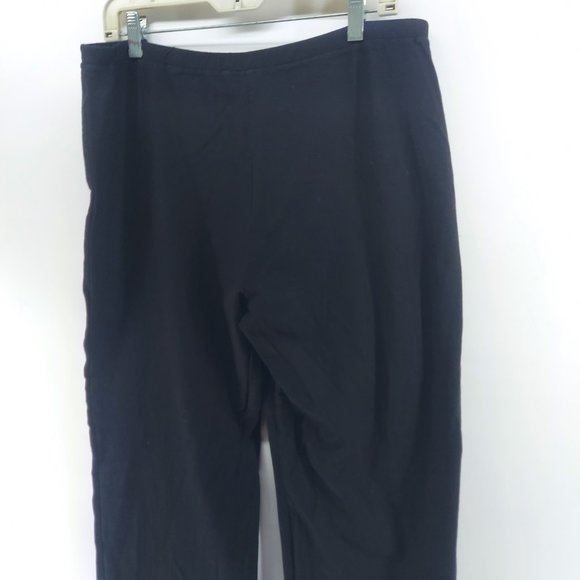 eileen fisher cropped leg pants ladies size large - Picture 8 of 8